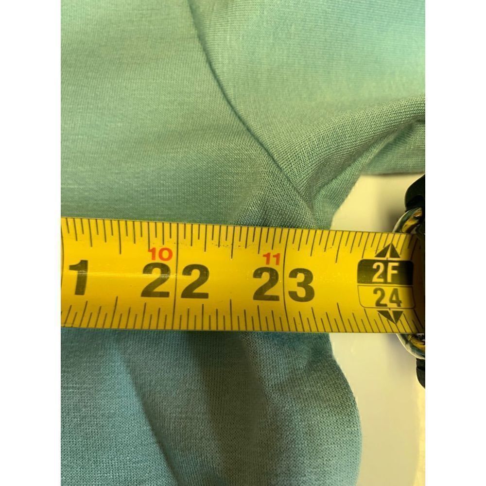 Three Dots Nile Blue 1/4 Zip Top Size L - Picture 12 of 13